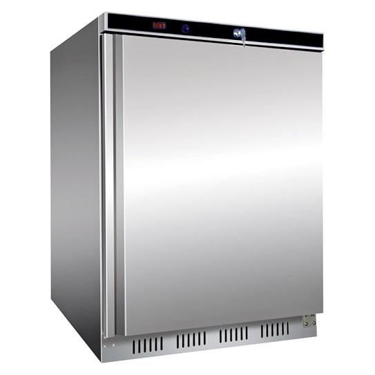 Réfrigérateur table top (141L) - acier - 501 x 620 x 850 mm