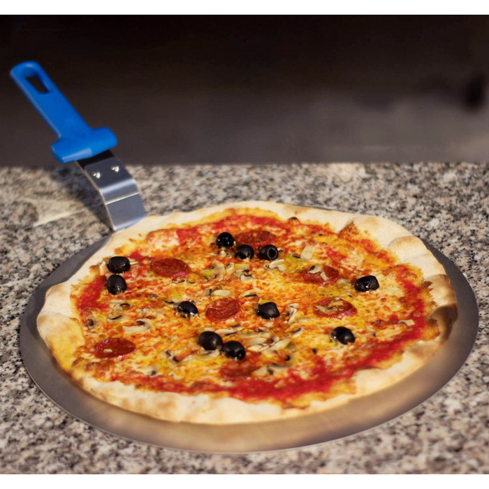Pelle à Pizza, Professionnelle Pelle a Pizza Perforée 32 x 32 cm, Longueur  Totale 63,2 cm, Support de Grande Surface - Cdiscount Maison