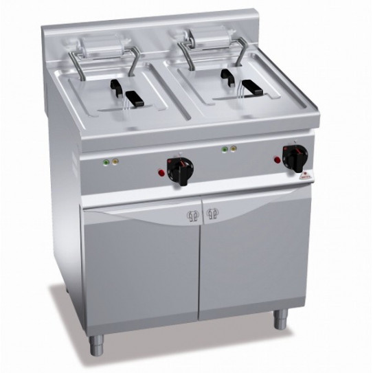 Friteuse électrique 2x10L 18kW Berto's E7F10-8MS - 18504500